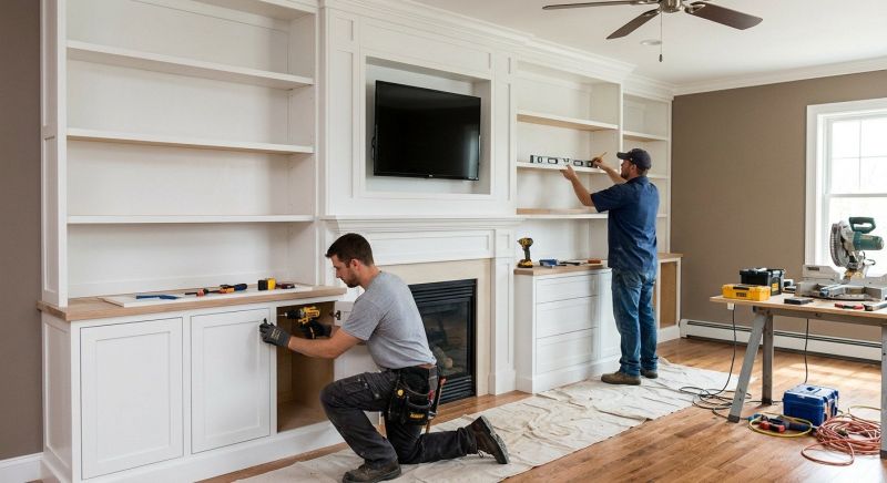 Fireplace Built Ins Installation in Winston Salem, NC